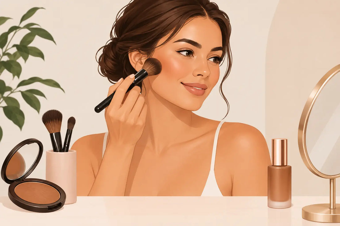 How to Apply Bronzer Naturally for a Soft Glow